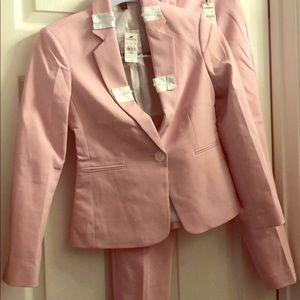 Express Petite Notch Collar One Button Blazer